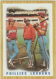 1987 Topps Baseball Cards      481     Phillies Team#{(Glenn Wilson&#{Juan Samuel& and#{V